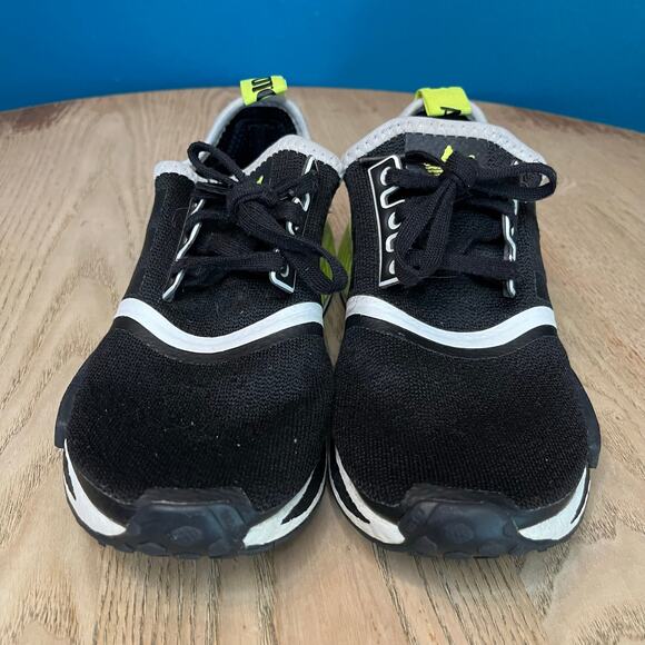 adidas NMD R1 Sneaker Black Solar Yellow White Trainer Gym Shoe Men’s Size 5 - Picture 5 of 12